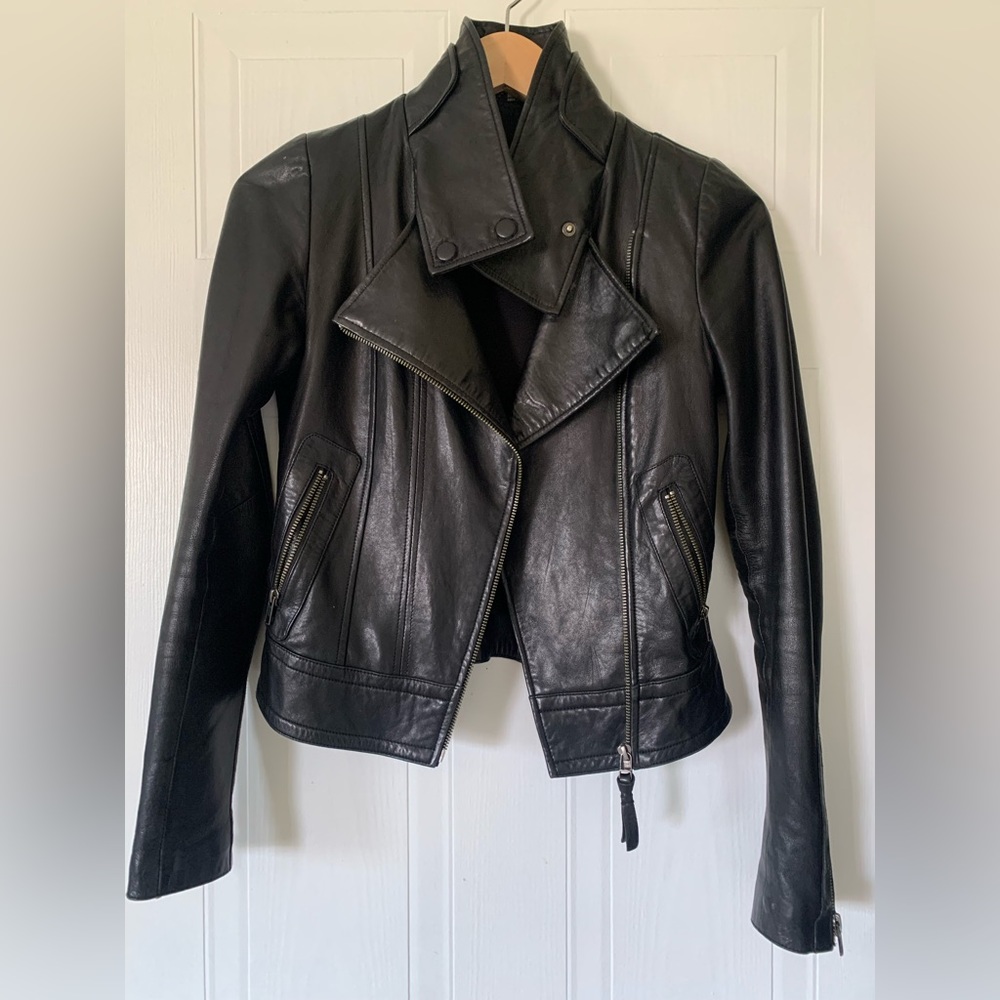 MACKAGE Aritzia Leather Jacket Size XXS